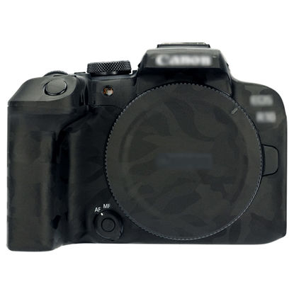 Picture of Kiorafoto EOS R10 Skin，Anti-Scratch Anti-Wear Camera Cover Protector Sticker for Canon EOS R10 Camera Body Protective Film Protection - Camouflage Black