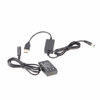 Picture of Fotga USB Power Adapter Cable + Decoded LP-E17 Dummy Battery DR-E18 for Canon EOS R8 R10 RP R50 77D 850D 800D 760D 750D 200DII 200D T6i T6s Rebel T7i Kiss X8i Camera