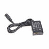 Picture of Fotga USB Power Adapter Cable + Decoded LP-E17 Dummy Battery DR-E18 for Canon EOS R8 R10 RP R50 77D 850D 800D 760D 750D 200DII 200D T6i T6s Rebel T7i Kiss X8i Camera