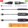 Picture of VoiceJoy QD(Quick Disconnect) Connector to USB Adapter Cable Supports Microsoft Teams answering,ENC Noise-Cancelling and Echo Management