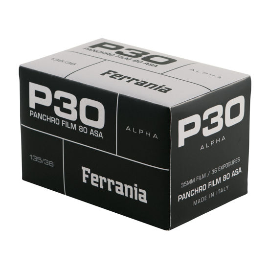 Picture of FERRANIA P30 ALPHA Black and White Negative Film, 35mm, 80 ISO, 36 exposures