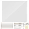 Picture of Computer Case DIY Open Frame Transparent Acrylic Overlock for ATX Mothboard, for Testing, Overclocking, Gaming, Support Longer Graphic Card