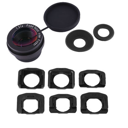 Picture of DK-17M Magnifying Eyepiece High 10×10×4 1.5X Fixed Finder Eyepiece Magnifying Eyecup for DSLR Camera