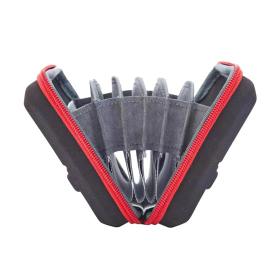 Picture of MOUDOAUER 8-Slot Camera Lens Filter Pouch Case Bags, Lens Filter Carry Case Photography Filter Holder for 95mm Camera Filters