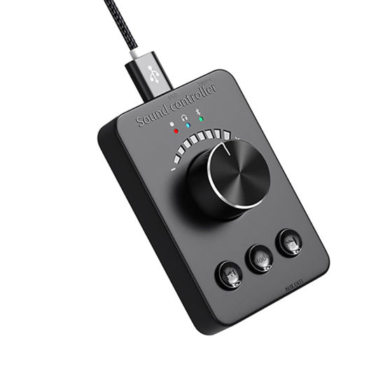 Picture of CHICHIYANG Multimedia Bluetooth Controller Knob Plug and Play Audio Controller with Volume Control Knob