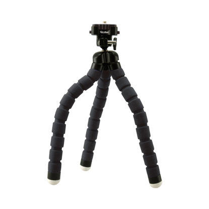 Picture of Rollei Monkey Pod - Adaptive Mini Tripod for Traveling with flexible legs, incl. ball head and quick release plate - Black
