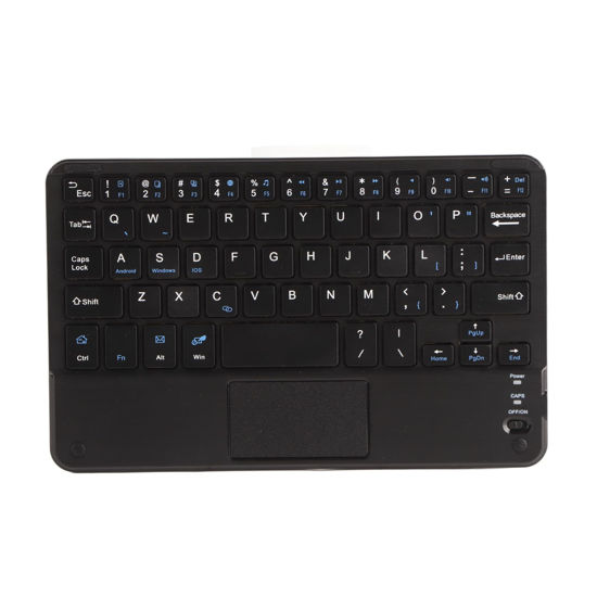 Picture of ciciglow 7 Inch Wireless Ultra Slim Touchpad Scissors Feet DesignKeyboard, Compatible with Most Tablets, Long Battery Life, Portable, ciciglowdgu7mz3tng