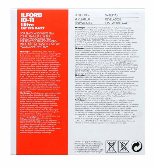 Picture of Ilford ID-11 Fine Grain Developer for Black and White Film, 1 Liter