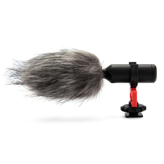 Picture of Koah Condenser Camera Microphone - Compact, Straight Facing Professional On Camera Cardioid Mic - for Sony, Panasonic, Canon, Nikon, Fuji, Olympus Cameras