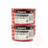 Picture of 100 Pack Ridata CD-R 52X 700MB 80Min White Inkjet Hub Printable Blank Media Recordable Disc