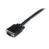 Picture of StarTech.com 25 ft Coax High Resolution Monitor VGA Cable - HD15 M/M - 25ft HD15 to HD15 Cable - 25ft VGA Monitor Cable (MXT101MMHQ25), Black