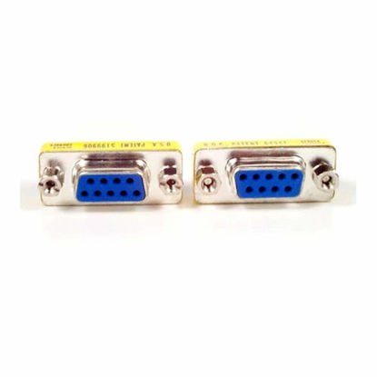 Picture of StarTech.com Slimline Serial DB9 Gender Changer - F/F
