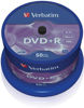 Picture of Verbatim 43550 4.7GB 16x DVD+R Matt Silver - 50 Pack Spindle
