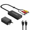 Picture of DIGITNOW HDMI to RCA Converter, HDMI to AV Composite Video Audio Converter Adapter, Supports PAL/NTSC for PS One, PS2, PS3, Nintendo 64, STB, VHS, VCR, Blue-Ray DVD Players Projector