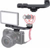Picture of Ulanzi PT-8 Vlog Cold Shoe Extension Adapter Bracket with Cold Shoe and 1/4" Tripod Mount for Additional Vlogging Accessories