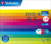Picture of 三菱化学 Media Verbatim DVD + R DL 8.5 GB 1 Times Record For 2 - 8 X Speed 5 mm Case Pack of 10 Wide Printed White Label dhr85hp10 V1