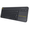Picture of Logitech Wireless Touch Keyboard K400 Plus Keyboard with 3.5-inch Multi-Touch Touchpad, Quiet Keys, Wireless Keyboard up to 33 ft. Plug-and-Play (Renewed)