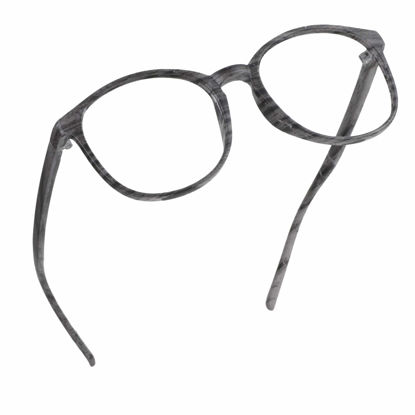 Picture of LifeArt Blue Light Blocking Glasses, Anti Eyestrain, Computer Reading Glasses, Gaming Glasses, TV Glasses for Women Men, Anti Glare (Wood, +0.75 Magnification)