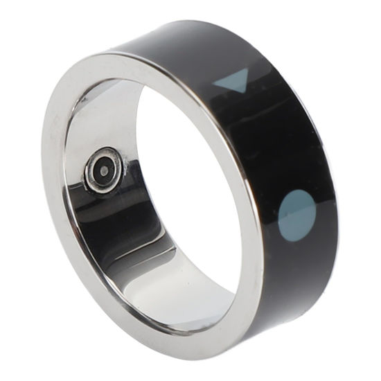 Picture of Upgrade Scrolling Ring, Page Turner for App, Camera Video Recording Remote 19mAh Magnetic Charging Scrolling Ring for iOS and for Android (Size 22)