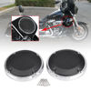 Picture of YDLMT 6.5" Saddlebag Lid Speaker Grill Cover Lower Vented Fairing Fit for Harley Touring Electra Road Tour Glide 1983-2021