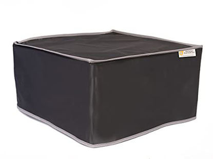 Picture of The Perfect Dust Cover, Black Vinyl Cover for Epson EcoTank ET-3830 All-in-One Supertank Printer, Anti Static, Waterproof Cover Dimensions 14.8''W x 13.7''D x 7.4''H by The Perfect Dust Cover LLC