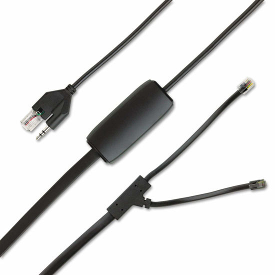Picture of Plantronics APP51 APP-51 Electronic Hookswitch Cable for Seamless Call Control (Renewed)
