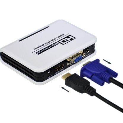 Picture of unbrand HDMI to VGA Converter HDMI to VGA HD Video Converter HDMI Output Up to 1080P / 1.3