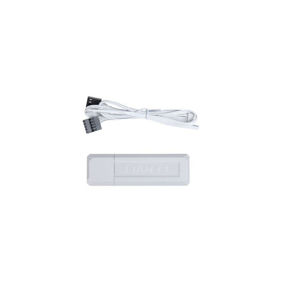 Picture of Lian Li UNI Fan SL Wireless & Strimer Wireless Controller - White (RF-T-W)