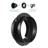 Picture of Andoer Professional Photography Photo Studio Elinchrom Mount to Bowens Mount Speedring Converter Adapter Ring for Bowen Mount Softbox Beauty Dish for Elinchrom Mount Studio Strobe Flash Light