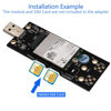 Picture of NGFF(M.2) to USB 3.0 Adapter with Dual Nano SIM Card Slot for 3G/4G/5G Module