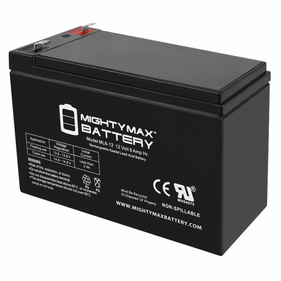 Picture of Mighty Max Battery 12V 8Ah Compatible Battery for APC Smart-UPS 600 LS, SU600LS UPS