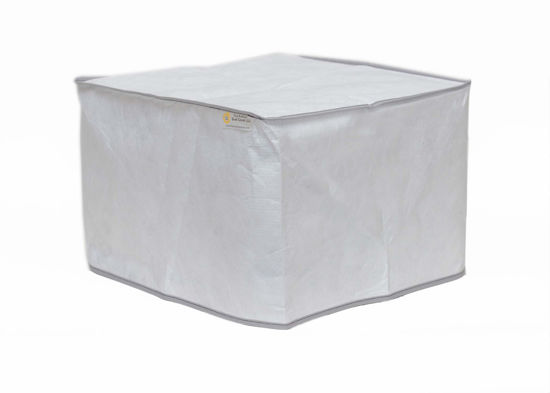 Picture of The Perfect Dust Cover, White Vinyl Cover for HP Deskjet Plus 4155 All-in-One Printer, Anti Static, Double-Stitched and Waterproof Cover by The Perfect Dust Cover LLC