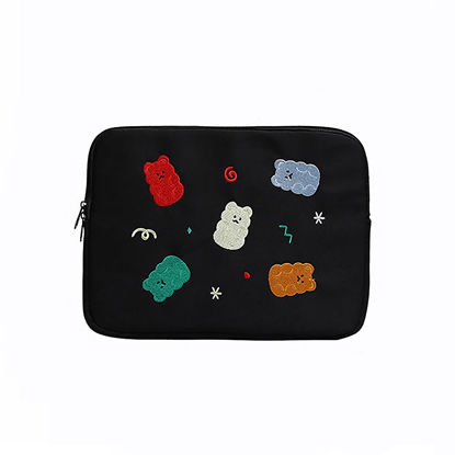 Picture of 9-11 Inch Tablet Sleeve Case for iPad Pro 11 iPad Bag New iPad Air 4 10.2-inch Protective Bag Cute Design iPad Pouch Carrying Case with Pocket