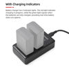 Picture of Camnoon Portable 2-slot Battery Charger for Godox V1/ V860III Series Flash Speedlite Batteries VB26A/VB26B/VB30