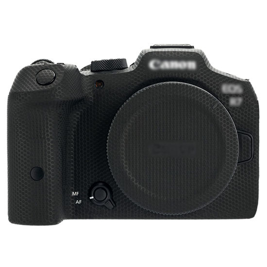 Picture of Kiorafoto EOS R7 Skin，Anti-Scratch Anti-Wear Camera Cover Protector Sticker for Canon EOS R7 Camera Body Protective Film Protection - Matrix Black