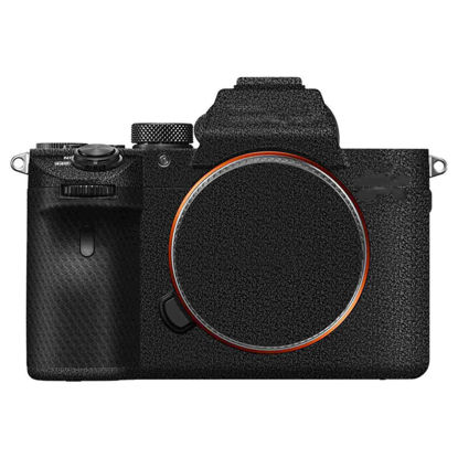 Picture of Kiorafoto Anti-Scratch Anti-Wear Camera Body Skin Cover Protector Film for Sony A7III A7RIII (Fits A7 Mark III & A7R Mark III Only) Protective Decoration - Leather Texture