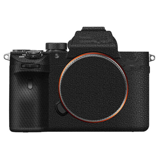 Picture of Kiorafoto Anti-Scratch Anti-Wear Camera Body Skin Cover Protector Film for Sony A7III A7RIII (Fits A7 Mark III & A7R Mark III Only) Protective Decoration - Leather Texture