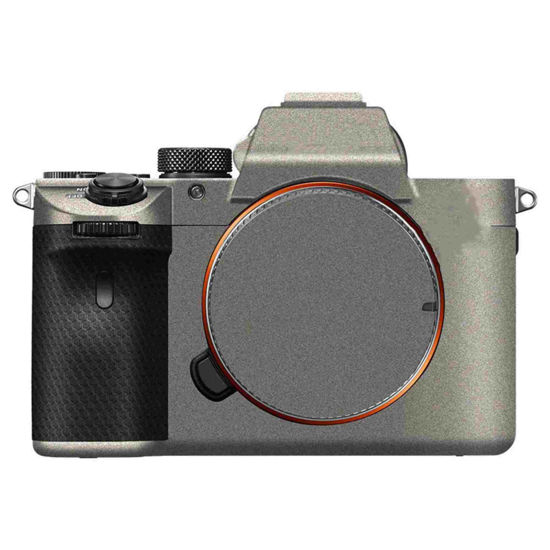 Picture of Kiorafoto Anti-Scratch Anti-Wear Camera Body Skin Cover Protector Film for Sony A7III A7RIII (Fits A7 Mark III & A7R Mark III Only) Protective Decoration - Matte Gray Aluminum