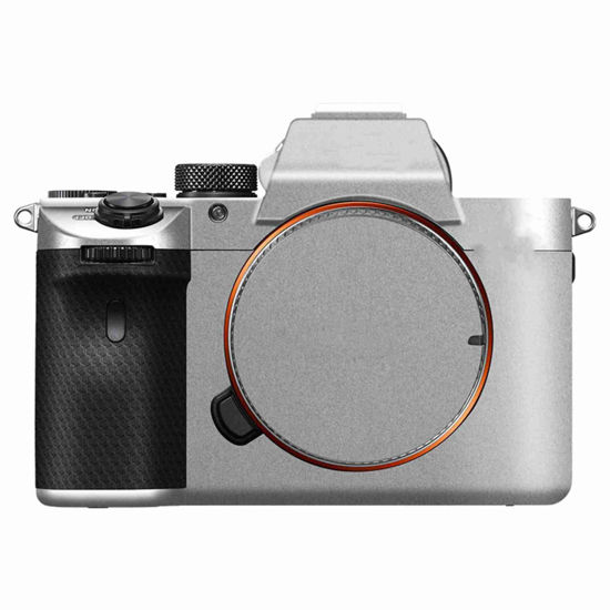 Picture of Kiorafoto Anti-Scratch Anti-Wear Camera Body Skin Cover Protector Film for Sony A7III A7RIII (Fits A7 Mark III & A7R Mark III Only) Protective Decoration - Satin White Aluminum