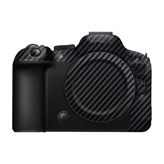 Picture of Kiorafoto EOS R6 Mark II Skin，Anti-Scratch Anti-Wear Camera Cover Protector Sticker for Canon EOS R6 Mark II Camera Body Protective Film Protection - Carbon Fiber Black