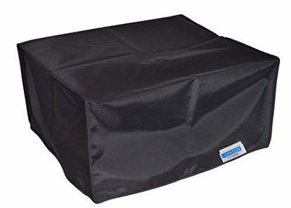 Picture of Comp Bind Technology Dust Cover for Brother MFC-L2710DW Wireless Laser Printer, Black Nylon Anti-Static Dust Cover Dimensions 16.1''W x 15.7''D x 12.5''H by Comp Bind Technology