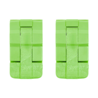 Picture of 2 Pelican Lime Green Replacement Double Throw Medium Latches. Fits Protector Series.