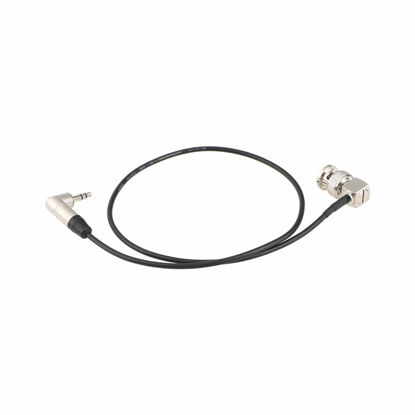 Picture of CAMVATE Right-Angle BNC to 3.5mm Mini Jack Timecode Cable
