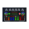 Picture of Pteanecay F009 Audio Mixer Live Sound Card with DJ Mixer Effects and Studio Equipment Voice Changer Podcast Production, Black, 500735298