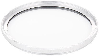 Picture of NinoLite UV Filter 58mm Silver Color Frame Camera Lens Protection Structure to Mount Lens Cap Over Filter