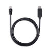 Picture of CHANNlCY CP2102 USB RS232 to RJ45 8P8C Cable for Po-Mr Inverter RS232 Serial PC Communication and Monitoring(Size:2.98m), Black