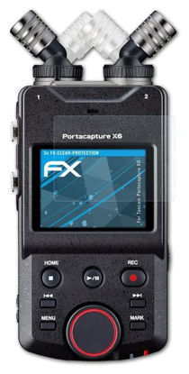 Picture of atFoliX Screen Protection Film compatible with Tascam Portacapture X6 Screen Protector, ultra-clear FX Protective Film (3X)