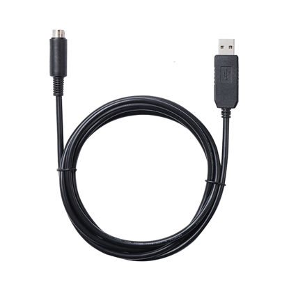 Picture of USB to 8-pin MI-N Din VISCA RS232 Serial Control Cable for Connecting EVI/BRC/SRG Series Camera to PC(1.8M)
