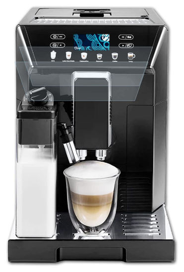 Picture of Bruni Screen Protector compatible with DeLonghi Eletta Cappuccino Evo ECAM46.860.B Protector Film, crystal clear Protective Film (2X)