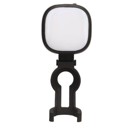 Picture of LED Video Light, Portable Vlog Selfie Light with Bracket, 3 Adjustment Color Temperatures, Rechargeable Photography Selfie Lighting for Osmo Pocket 3 2 1
